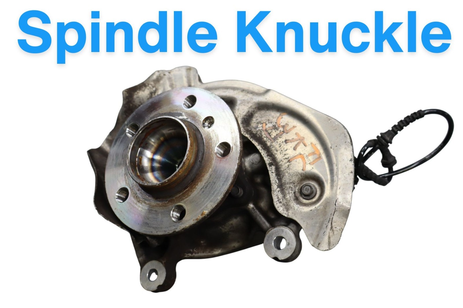 14-21 BMW i3 101 REX Front Left Driver Side Spindle Knuckle Wheel Hub Oem