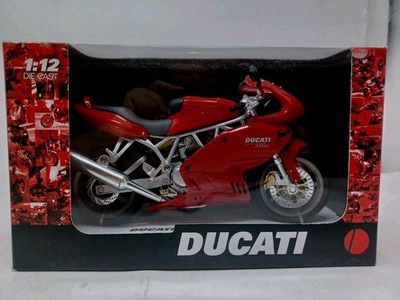 New Ray Ducati Super Sport 1000 DS in red  1:12 Diecast 