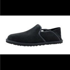 UGG Men's Black Cooke Suede Slippers Loafers 11
