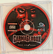 ***PRICE REDUCED***   *RARE*   ORIGINAL CARMAGEDDON for Mac OS CD-ROM