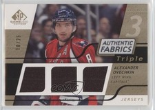 2008 SP Game Used Edition Authentic Fabrics Triple Gold 10/25 Alex Ovechkin f0e