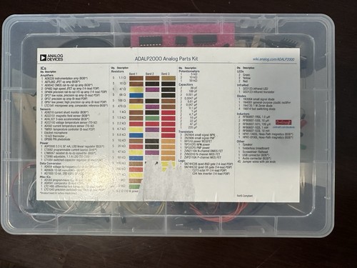 Analog Devices ADALP2000 Analog Parts Kit