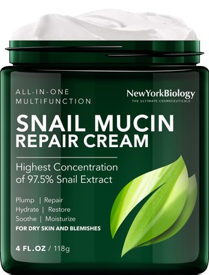 Crema De 4 Oz 118g Mucina De Caracol Coreana Hidratante Para La Cara Piel Seca