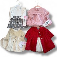  BUNDLE of 4 Baby Girl Party Dresses 3/6 Month Sizing
