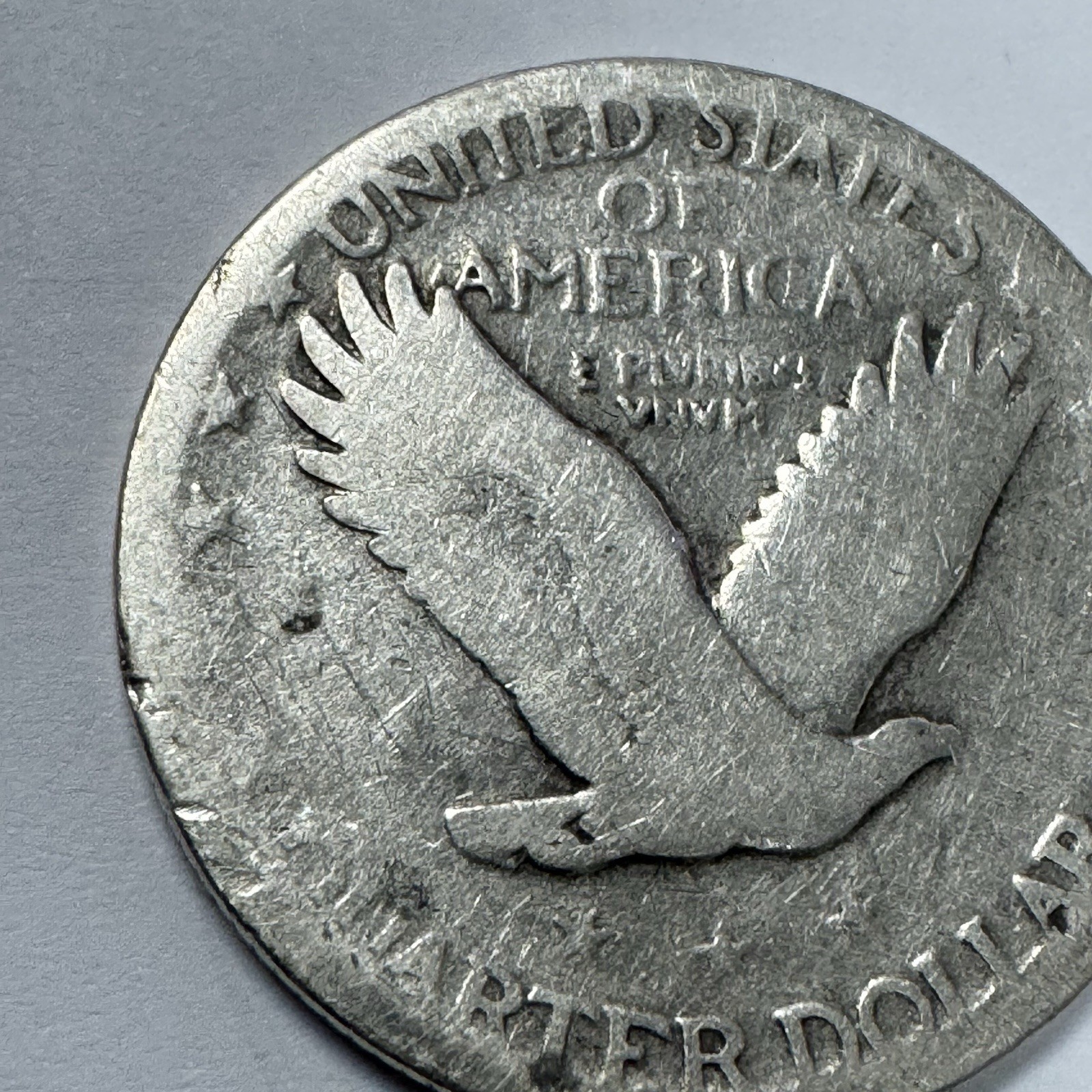 1930 Standing Liberty Quarter 25 Cent Silver US Coin