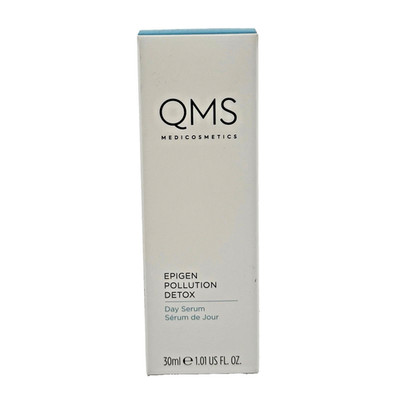 QMS MEDICOSMETICS Epigen Pollution Detox Day Serum (1.01 fl oz /30ML) New Sealed