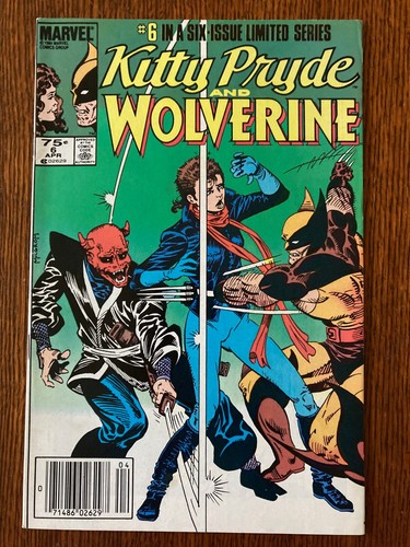 Kitty Pryde and Wolverine #6 - APR 1985; Fine