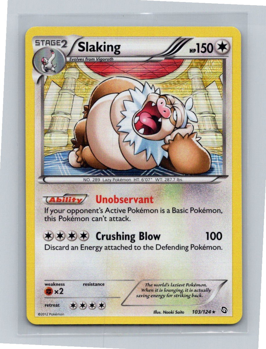 Slaking Holo Rare Dragons Exalted 103/124 NM