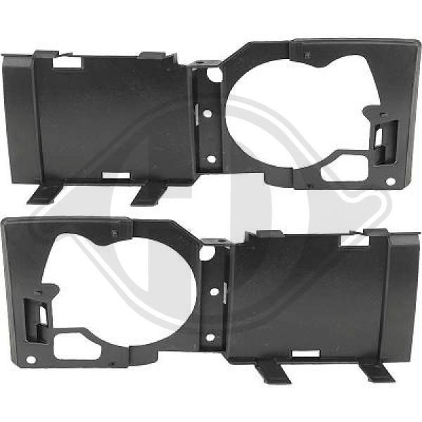 Diederichs ZUB00167 Halter, Nebelscheinwerfer FüR BMW-image