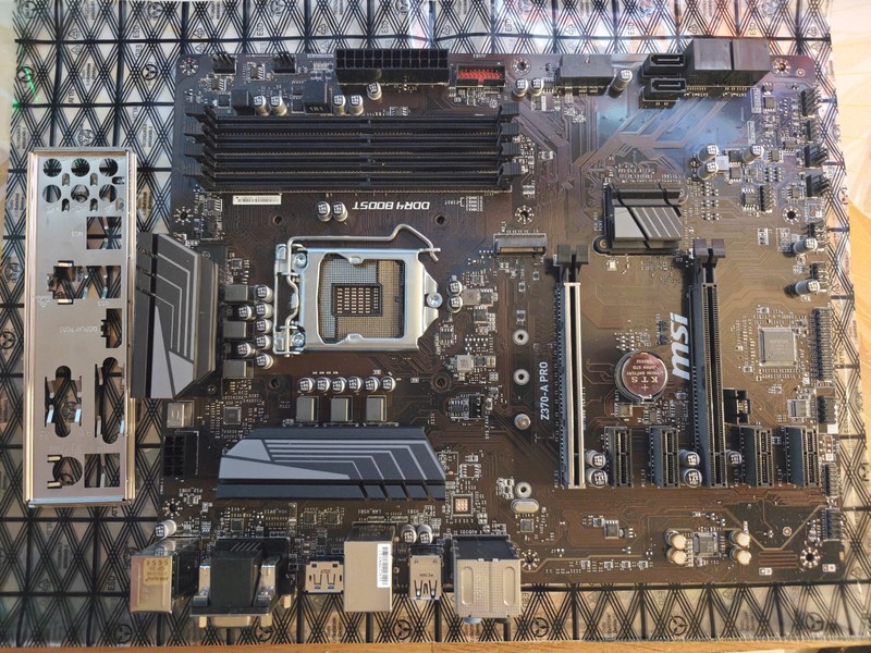 MSi Z370-A PRO LGA 1151 ATX Intel DDR4 Motherboard (Tested)
