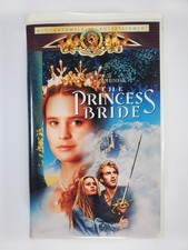 The Princess Bride VHS 1987 MGM Clamshell Hi-Fi Classic Movie Tested/Untested