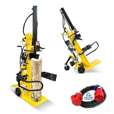 BAMATO Holzspalter HO-22EP 22t Zapfwellenantrieb Stammheber 5m Kabel Traktor
