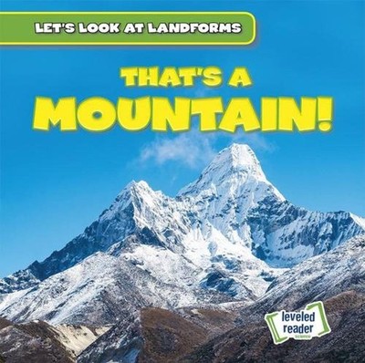 That's a Mountain! by Dwayne Hicks (English) Paperback Book