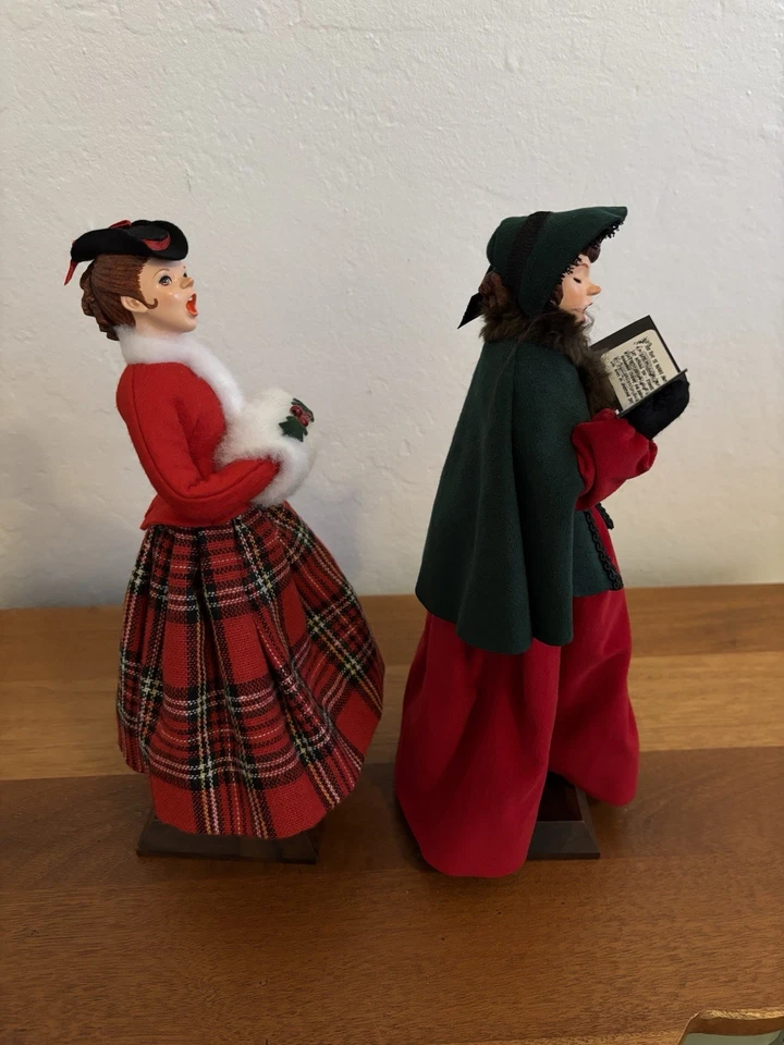 "Juego de 2 muñecas Simpich Caroler 12,5""" Foto 3 de 4