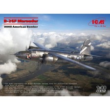 ICM 1:48 B-26F Marauder, WWII American Bomber Aircraft Model Kit ICM48325