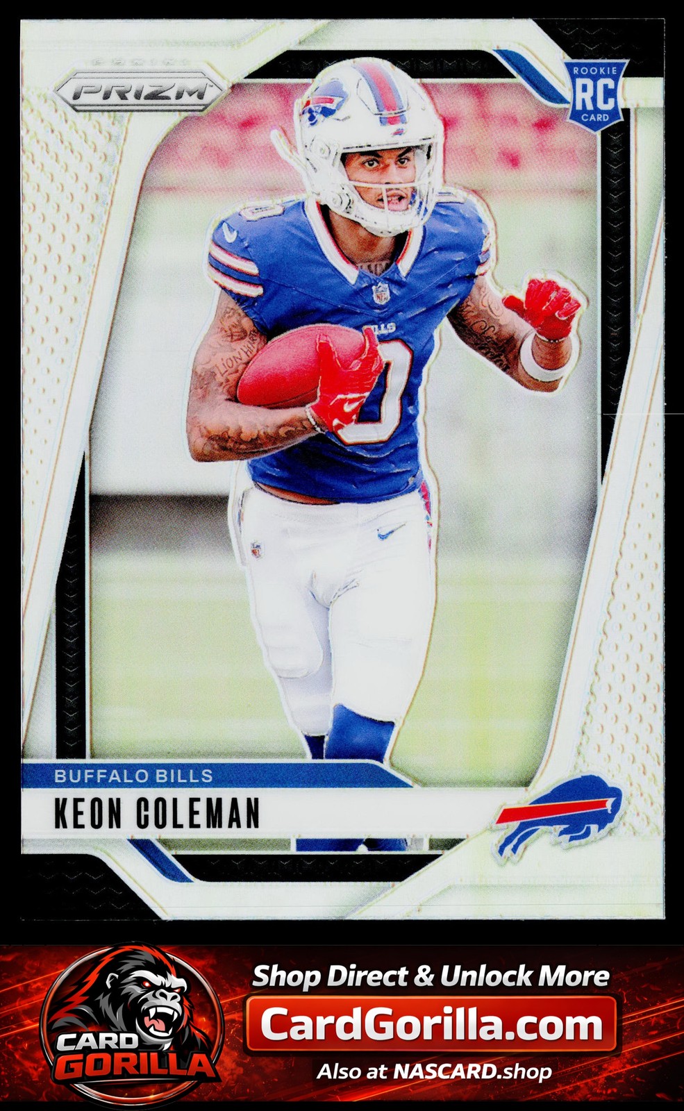 2024 Panini Prizm #362 Keon Coleman Silver