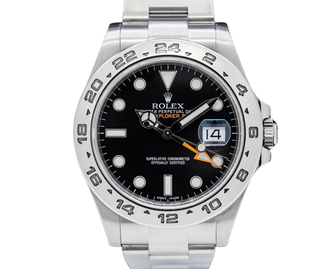 Rolex 216570 Explorer II SS Black Dial 42mm