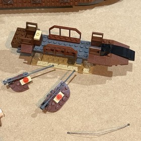 LEGO Star Wars Jabba's Sail Barge 6210 Manual Some Minifigures