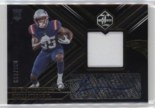 2022 Panini Limited Rookie 36/199 Pierre Strong Jr #137 Patch Auto 0b4t