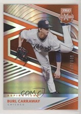 2020 Panini Elite Extra Edition Aspirations Orange /149 Burl Carraway #106 fm0