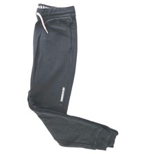 Abercrombie Kids Black Jogger Sweatpants Youth Size 15/16 Logo Waistband