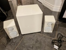 Monitor Audio 2.1 Speakers. Radius 380 Subwoofer. Radius 90 Speakers. Surround 