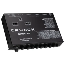 Crunch CREQ7B 7-Band Parametric Equalizer - Sonic Electronix