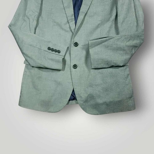 J Crew Blazer Sport Coat Mens 38R Thompson Slim Fit Pique Cotton Lightweight - Picture 7 of 9