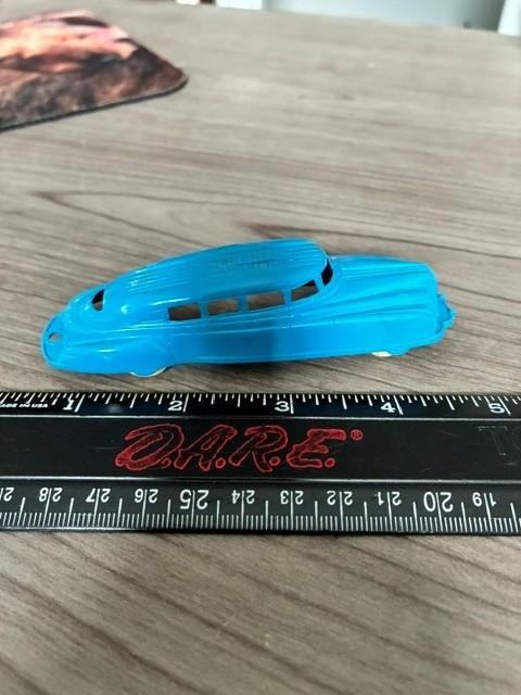 Vintage ACME Blue Streamlined Plastic Car Airport Limousine