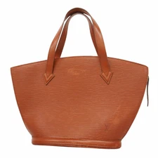 Y0914 [5he4541] Louis Vuitton Handbag Epi Saint-Jacques M52273 Kenya Brown [Used