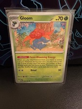 Gloom Uncommon SV: Scarlet & Violet 151 044/165 NM Pokemon NM