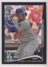 2014 Topps Chrome Update Mega Box Black Refractor 40/99 Erisbel Arruebarrena tt7