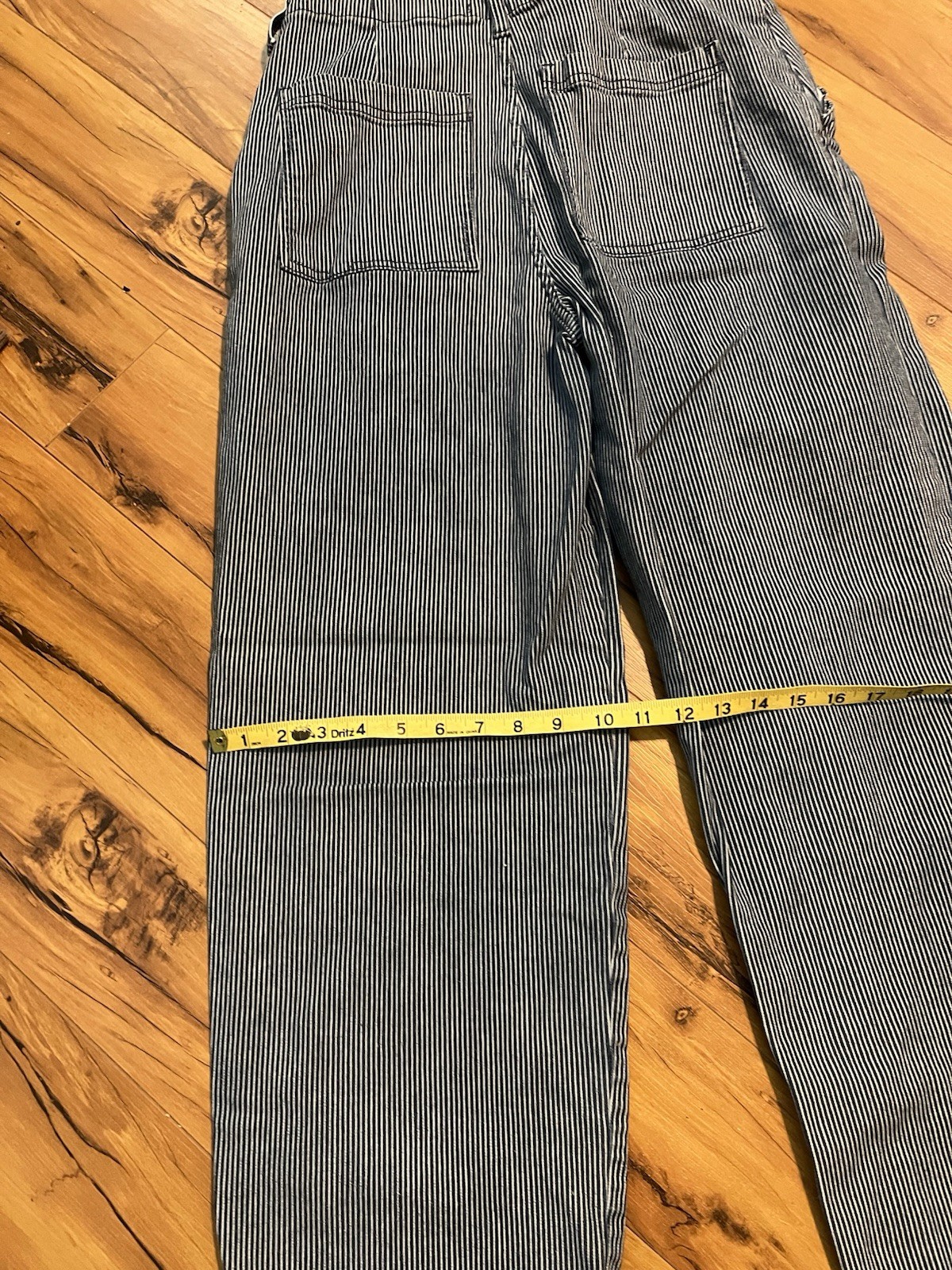 Universal Thread Relaxed Straight Blue Striped Wo… - image 6