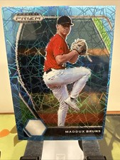 Maddux Bruns #PDP29 Prizm Draft Picks Blue Velocity 2021 Los Angeles