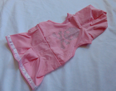 MAX'S CLOSET Dog Clothes Dog Dress with Hut size XS