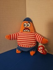 Ty Beanie Baby PATRICK STAR 6" FIRST MATE SPONGEBOB NEW MWMT's