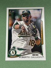 Alberto Callaspo 2014 Topps Oakland Athletics #238 W985