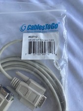 DB-9 Male to Female RS-232 Serial Extension Cable 10Ft