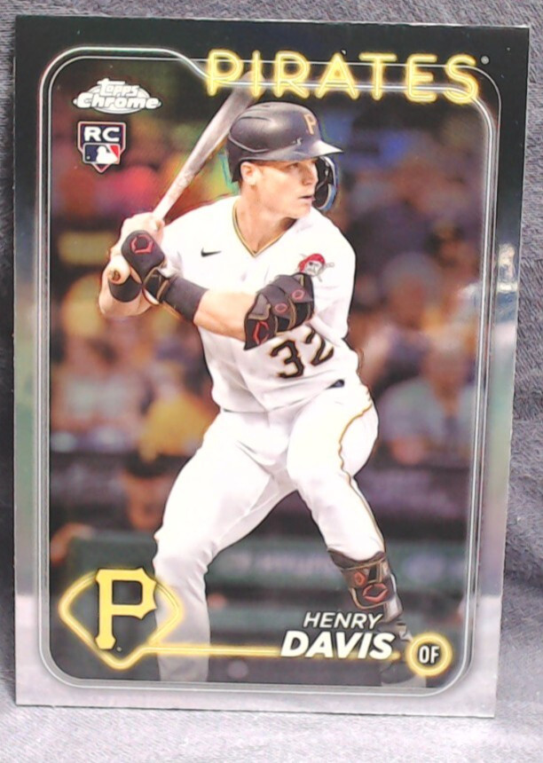 HENRY DAVIS 2024 Topps Chrome #260 (RC) Refractor