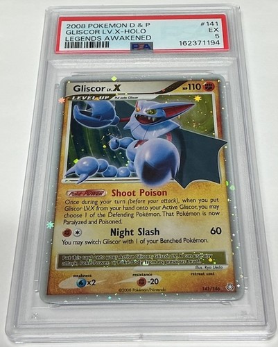 Gliscor LV.X graded PSA 5 for sale on eBay