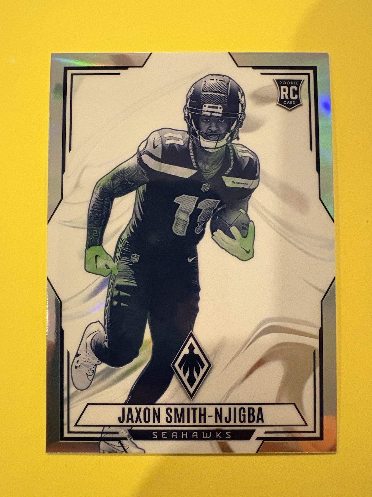 2023 Panini Phoenix - Contours Jaxon Smith-Njigba #CON-4 Silver Seismic (RC)