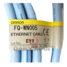 New In Box OMRON FQ-WN005 Ethernet Cable