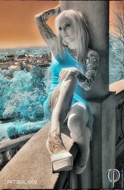 Infrared 680nm Long-Pass Filter 55mm,    For Full Spectrum Converted  IR - Image 3 of 4