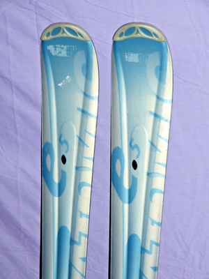 ◆ スキー ATOMIC LOADING e.Zone e.5 148 cm ATOMIC e.zone e.5 138cm Women's SKIS w/ Mismatched Device