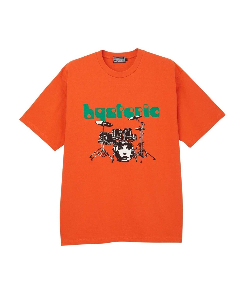 HYSTERIC GLAMOUR - 【HYSTERICGLAMOUR】DRUM KIT半袖Tシャツ ASK availability First) HYSTERIC GLAMOUR DRUM KIT T-shirt