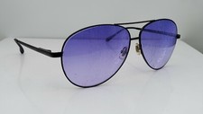 Vintage Fossil Cosmo Black Pilot Sunglasses FRAMES ONLY