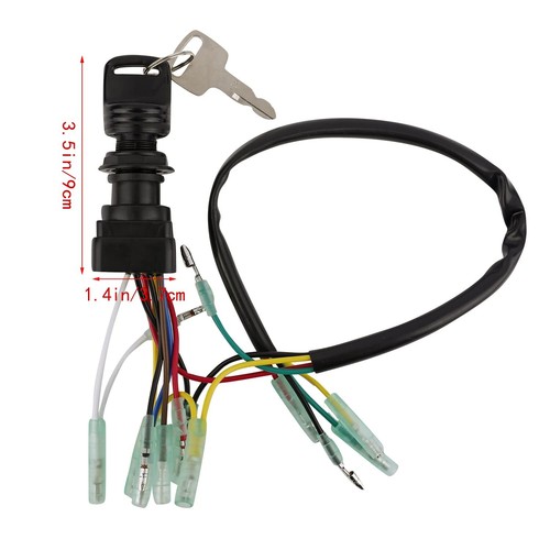 Yamaha Outboard Key Switch Assy for Outboard Engine 703-82510-43 703-82510-44 - Picture 3 of 8