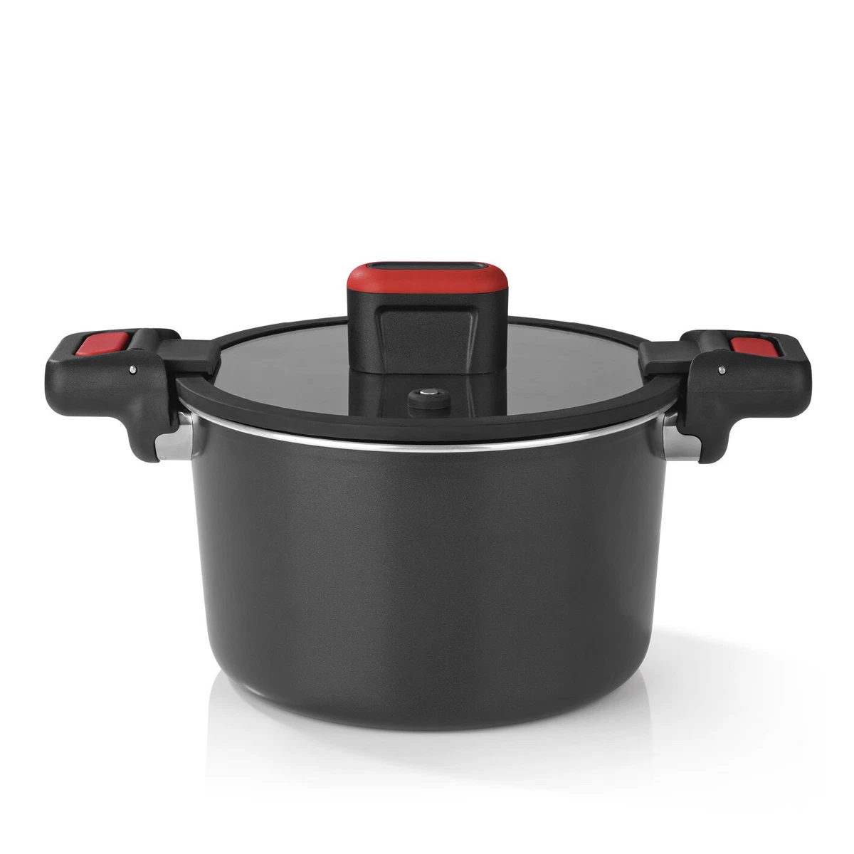 GOURMETmaxx Energiespartopf Aluminium Kochtopf 5,8L Topf 