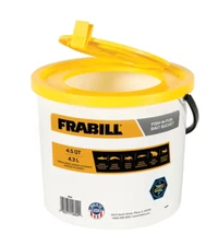 NEW FRABILL FISH-N-FUN BAIT BUCKET 4.5 QT SMALL MINNOW BUCKET #4602 ~ FREE Ship