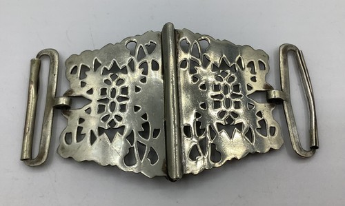 Vintage Pretty EPNS Silver Plated Nurses Buckle C1950s - Picture 2 of 13